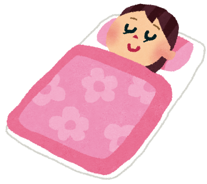 出来れば22時までには就寝